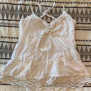 Boho Spaghetti Strap Top